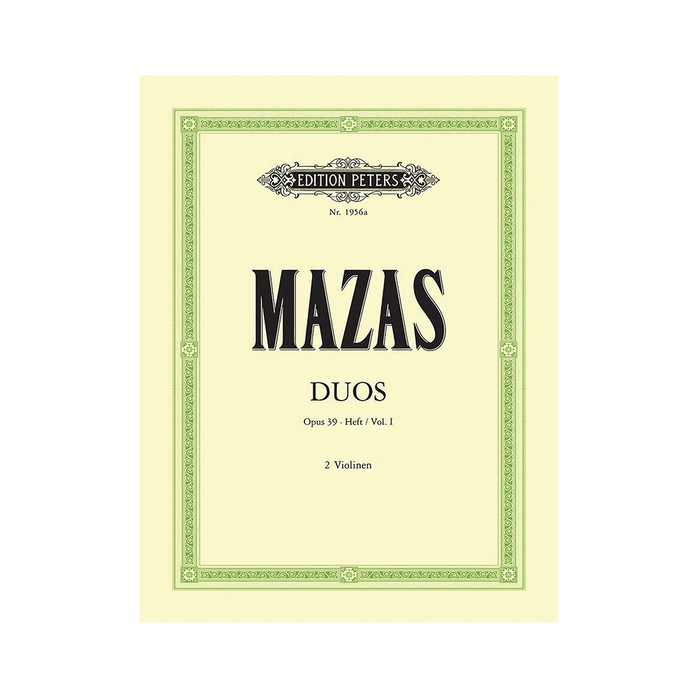 Mazas, Jacques-Féréol - Duets Op.39 Vol.I