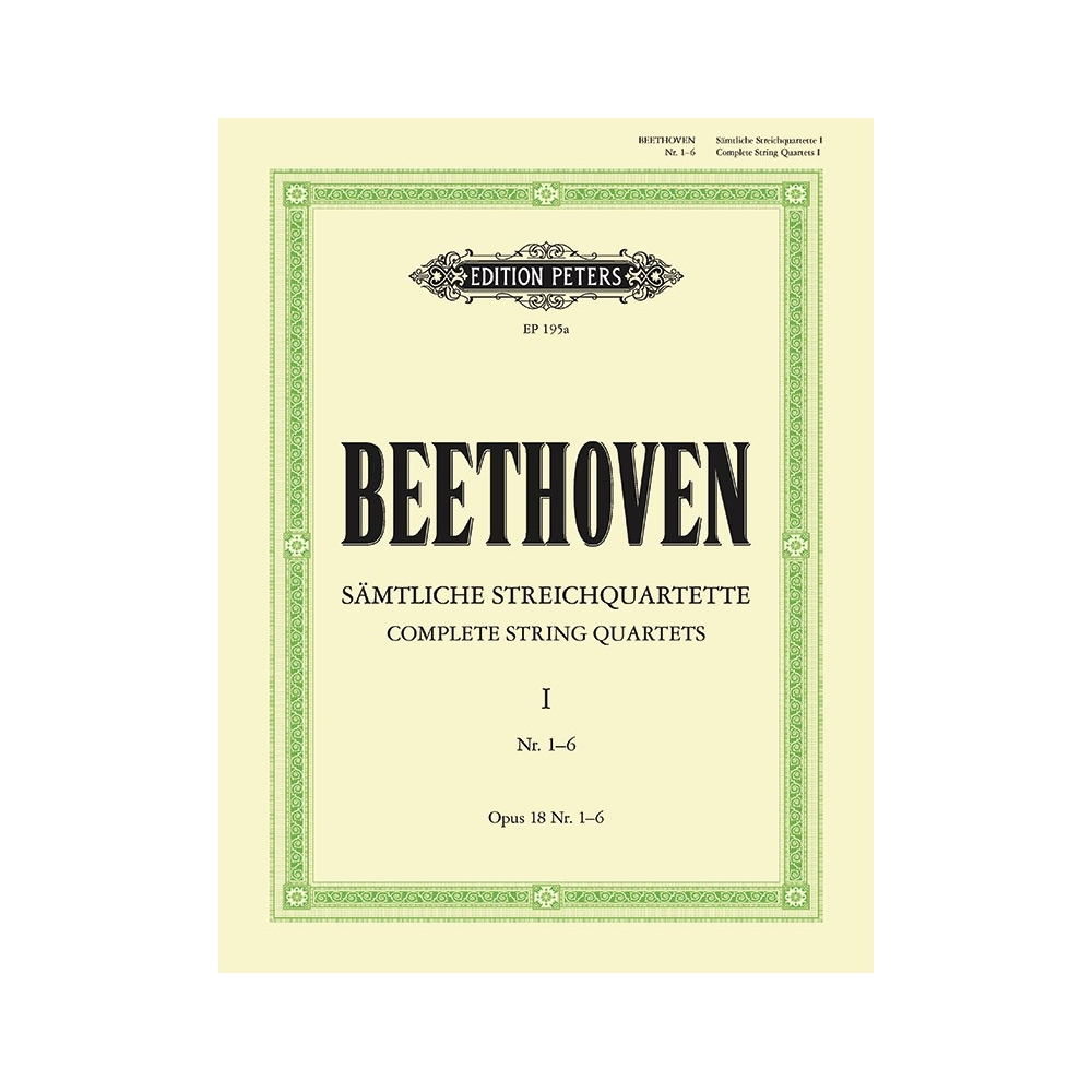 Beethoven, Ludwig van - String Quartets, complete Vol.1