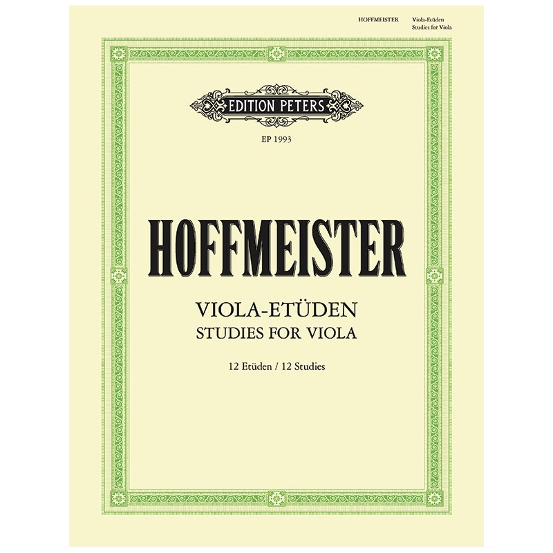 Hoffmeister, Franz Anton - 12 Studies