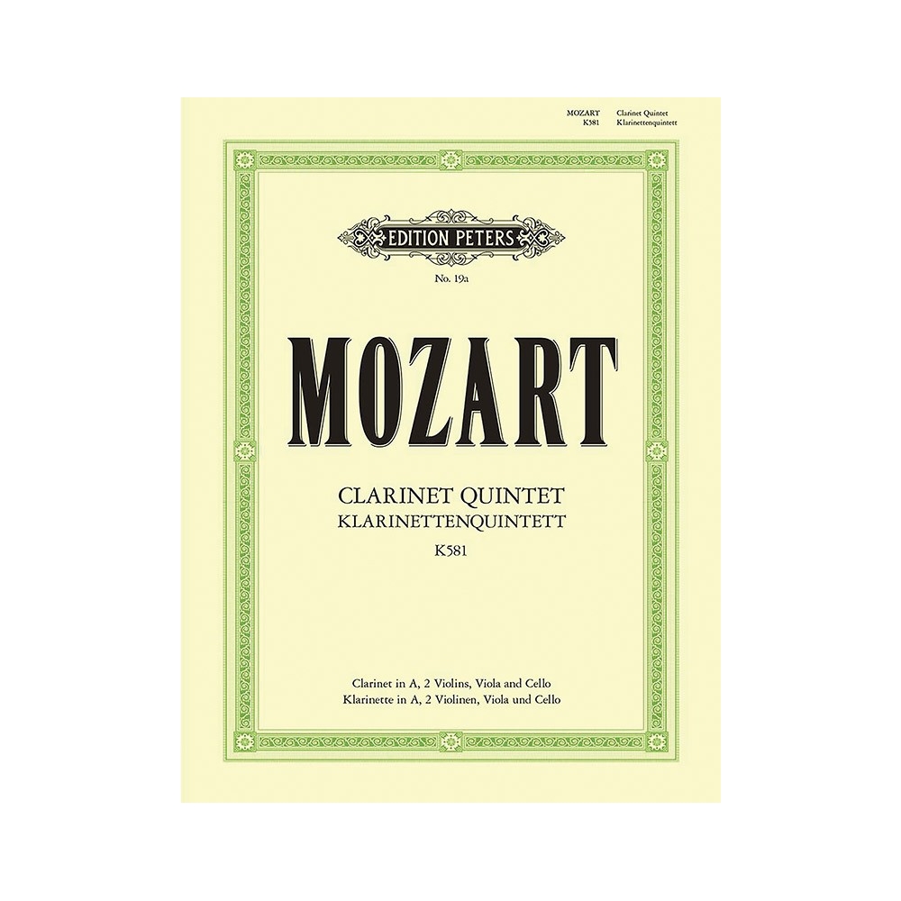 Mozart, Wolfgang Amadeus - Clarinet Quintet in A  K.581