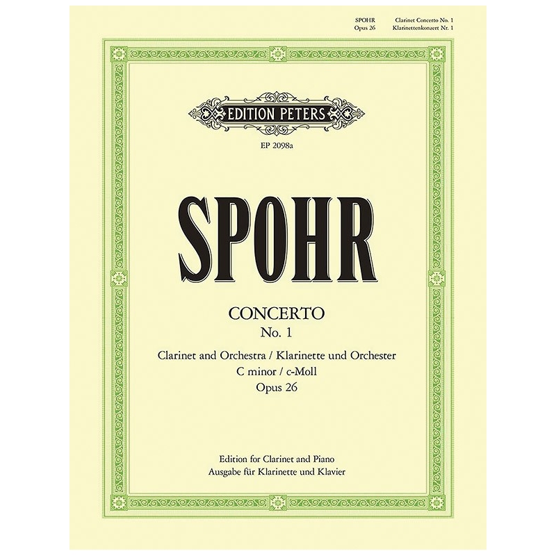Spohr, Louis - Clarinet Concerto No.1 in C minor Op.26