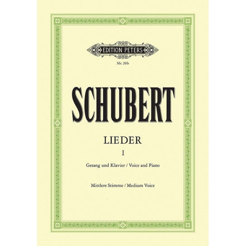Schubert, Franz - Songs Vol. I - Medium