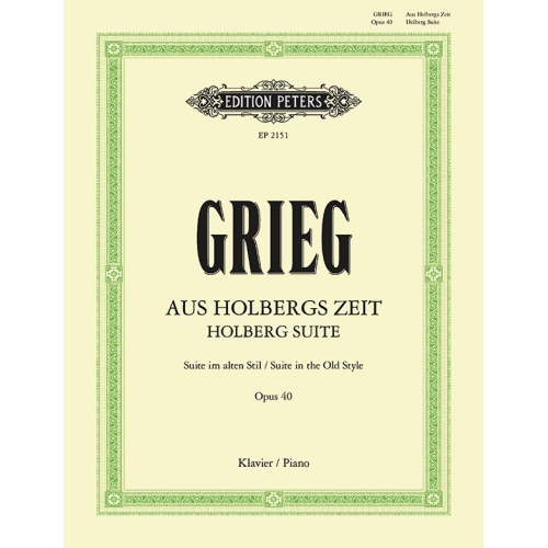 Grieg, Edvard - Holberg Suite Op.40