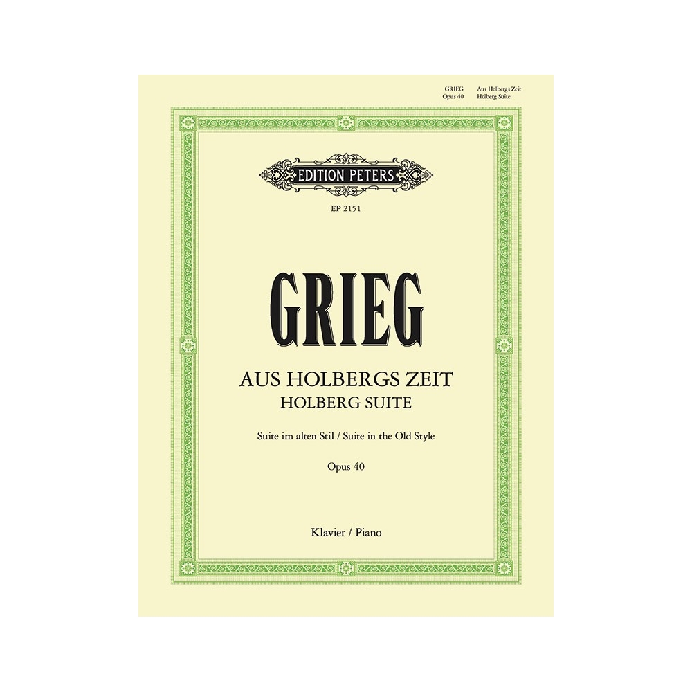 Grieg, Edvard - Holberg Suite Op.40