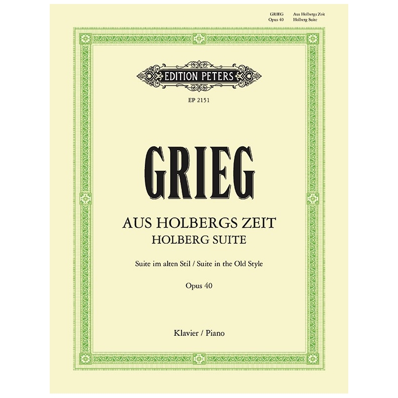 Grieg, Edvard - Holberg Suite Op.40