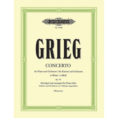 Grieg, Edvard - Concerto in A minor Op.16