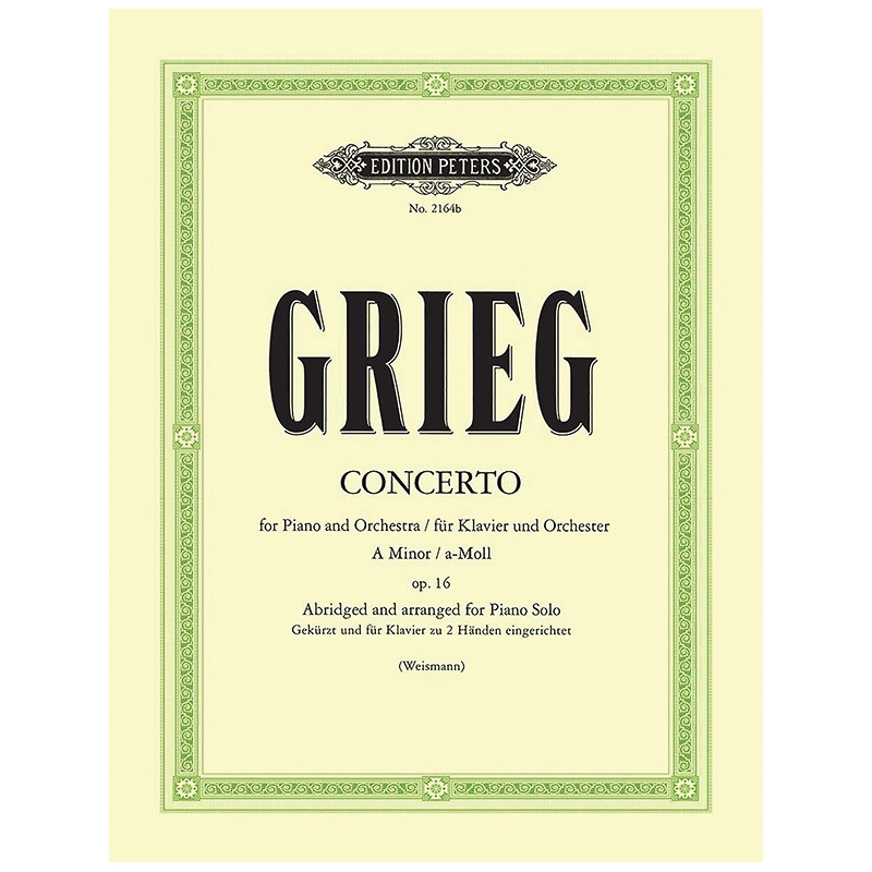 Grieg, Edvard - Concerto in A minor Op.16