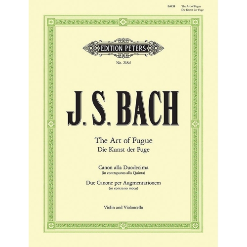 Bach, Johann Sebastian - The Art of Fugue