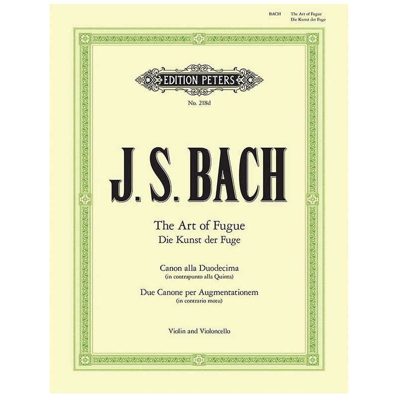 Bach, Johann Sebastian - The Art of Fugue
