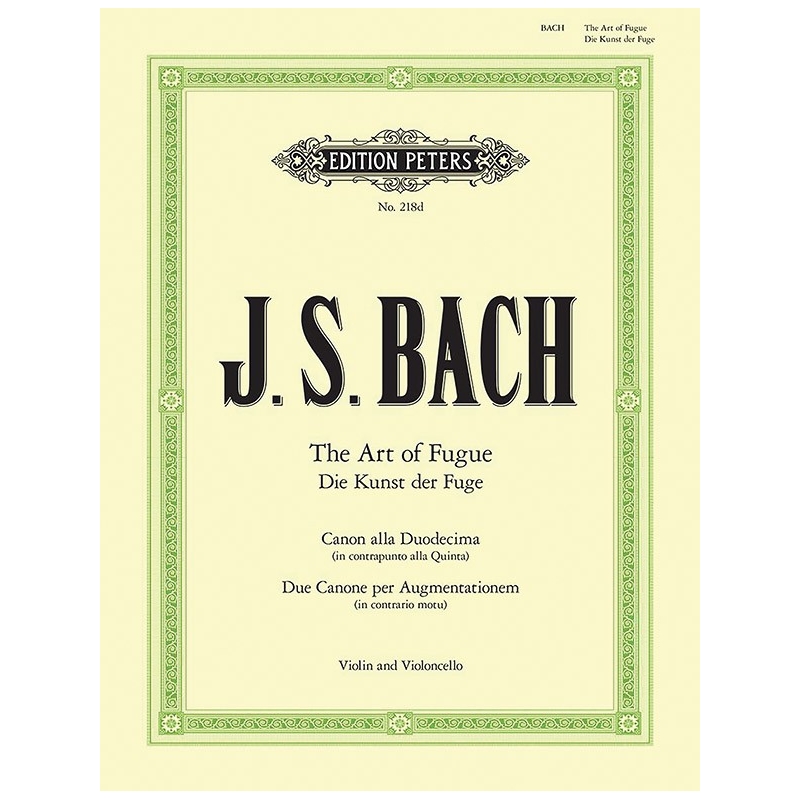 Bach, J.S - The Art of Fugue