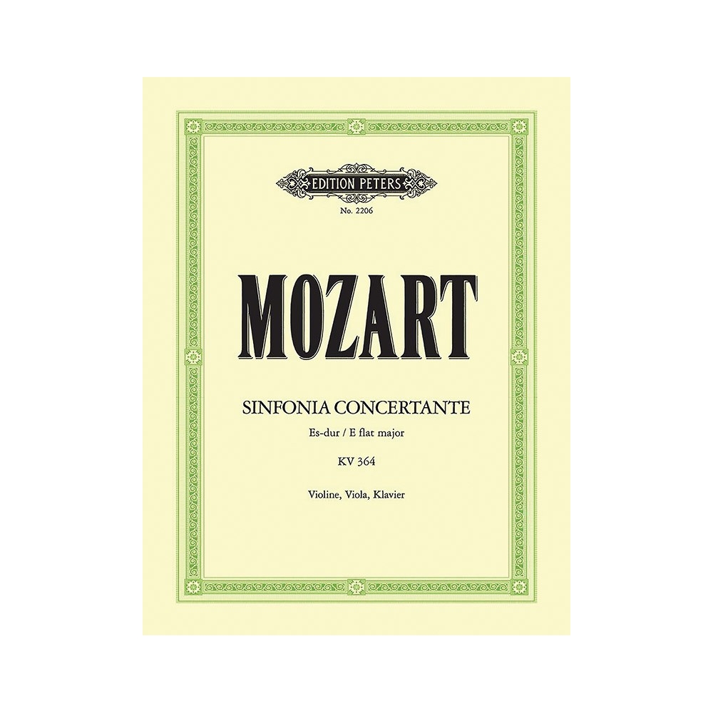 Mozart, Wolfgang Amadeus - Sinfonia Concertante in E flat for Violin, Viola & Orchestra K364