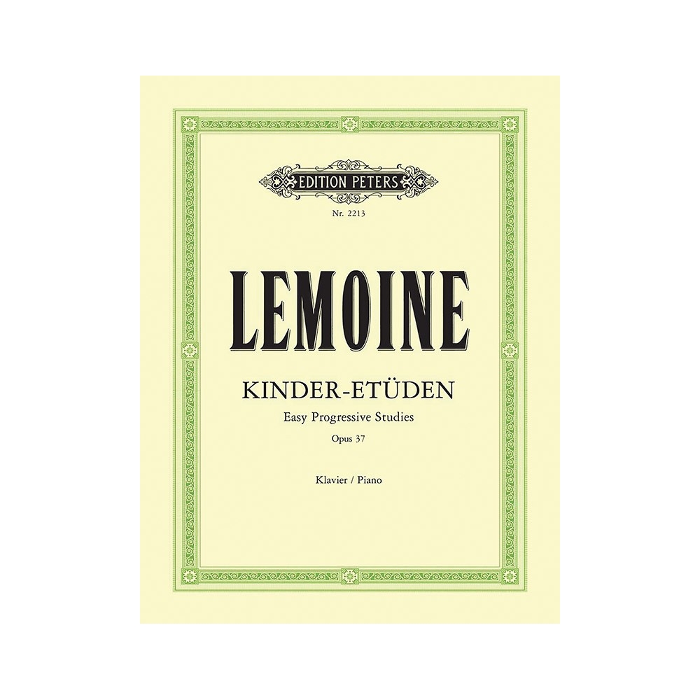 Lemoine, Henry - 50 Easy Progressive Studies Op.37