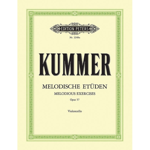 Kummer, Friedrich August - 10 Melodious Exercises Op.57