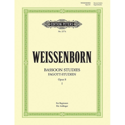 Weissenborn, Julius - Studies Op.8  Vol.1