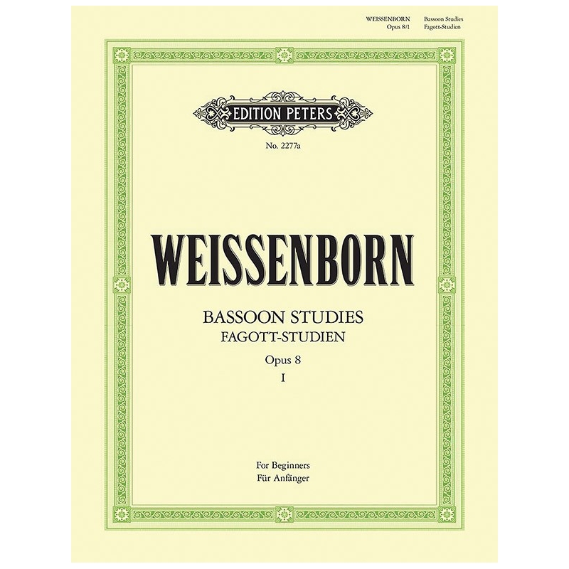 Weissenborn, Julius - Studies Op.8  Vol.1