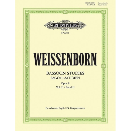 Weissenborn, Julius - Studies Op.8  Vol.2