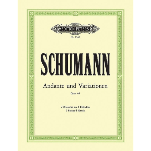 Schumann, Robert - Andante & Variations in B flat Op.46,