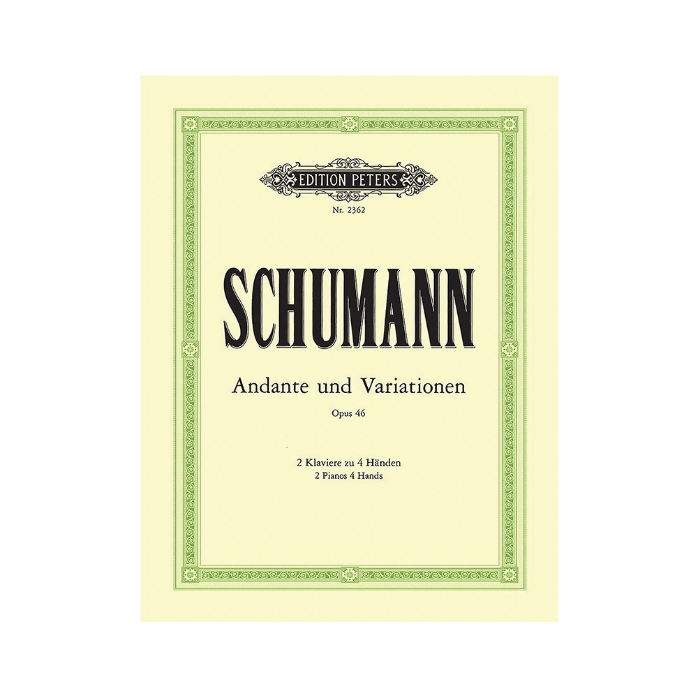 Schumann, Robert - Andante & Variations in B flat Op.46,