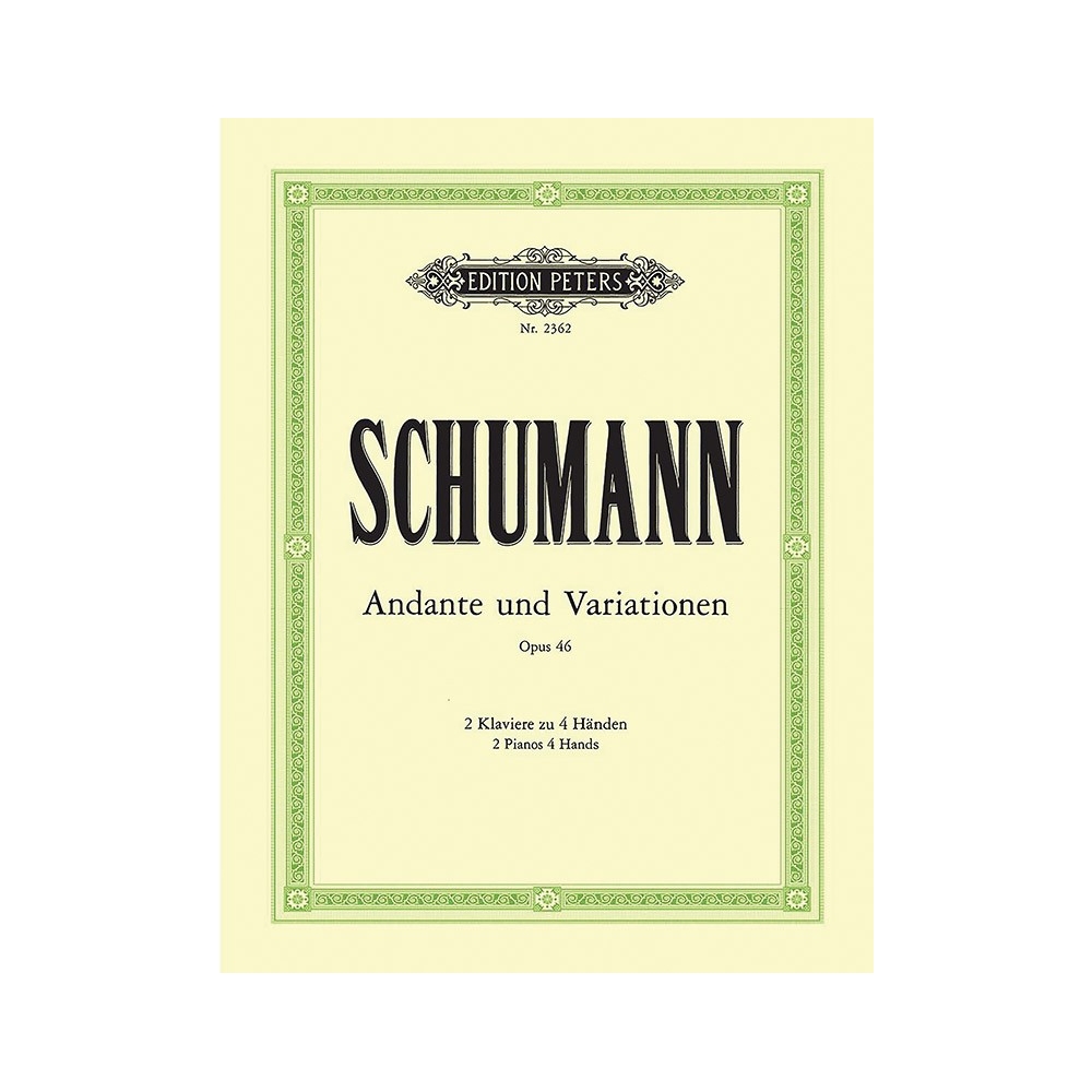 Schumann, Robert - Andante & Variations in B flat Op.46,