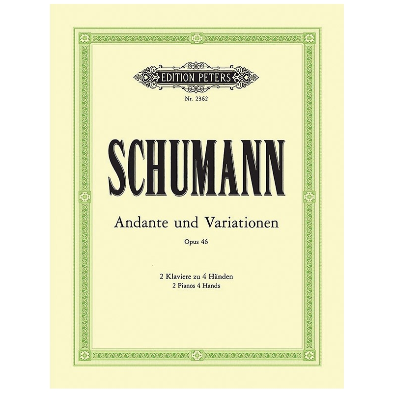Schumann, Robert - Andante & Variations in B flat Op.46,