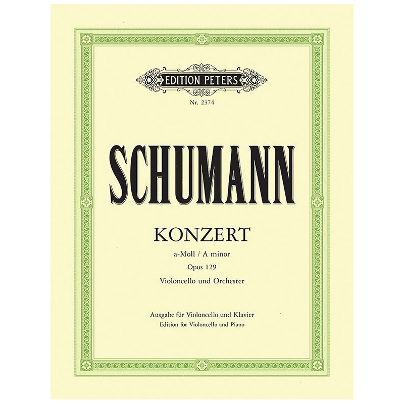 Schumann, Robert - Cello Concerto in A minor Op.129
