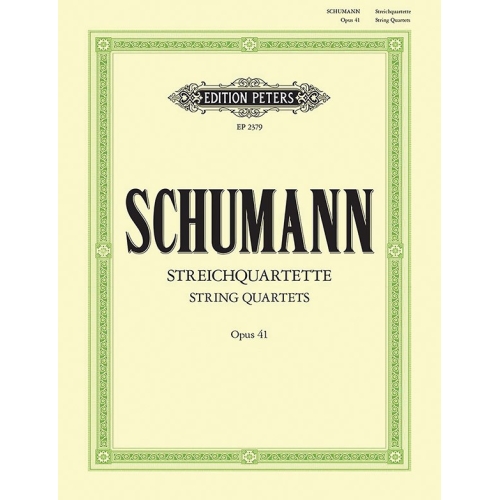 Schumann, Robert - String Quartets, complete