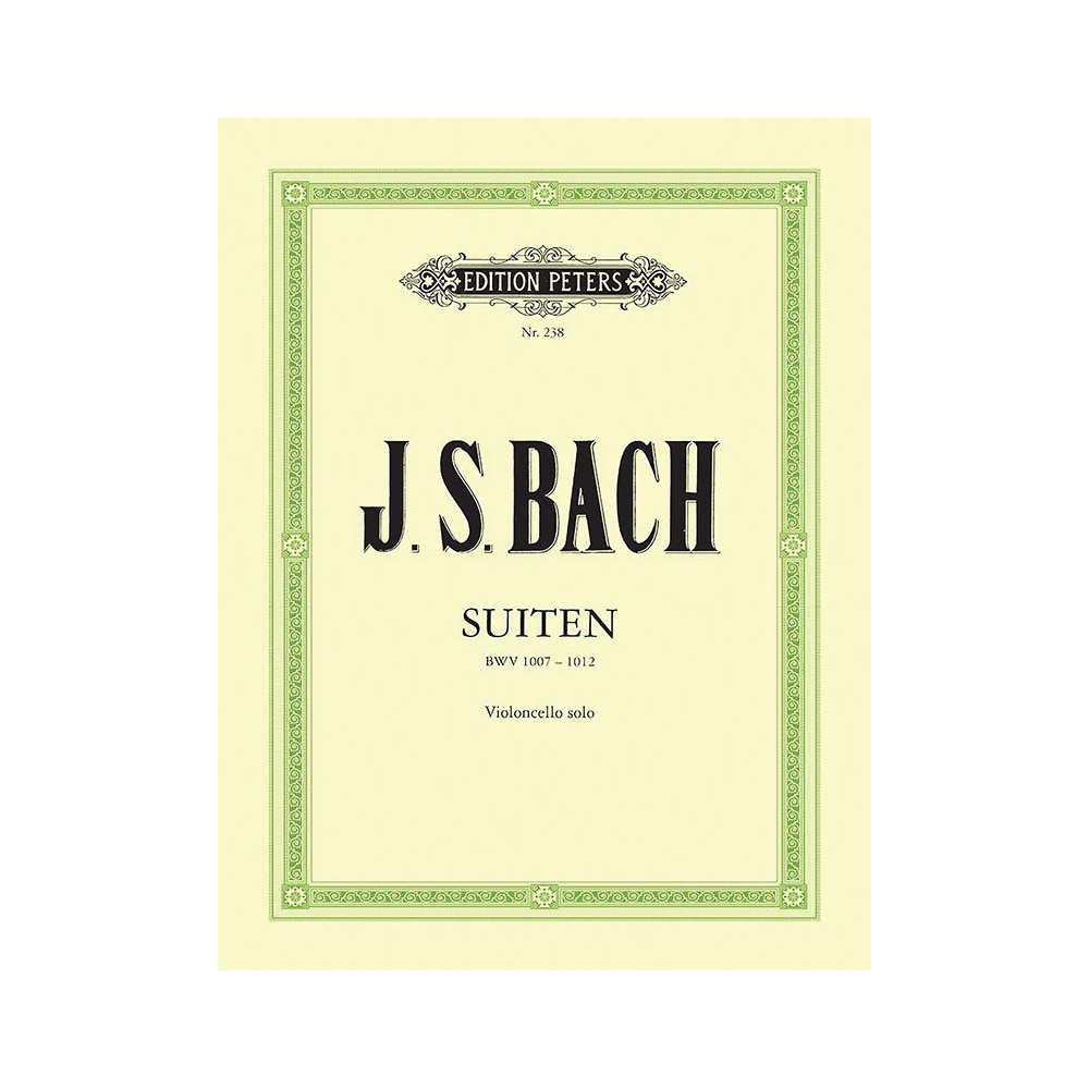 Bach, J S - 6 Solo Suites BWV 1007-1012