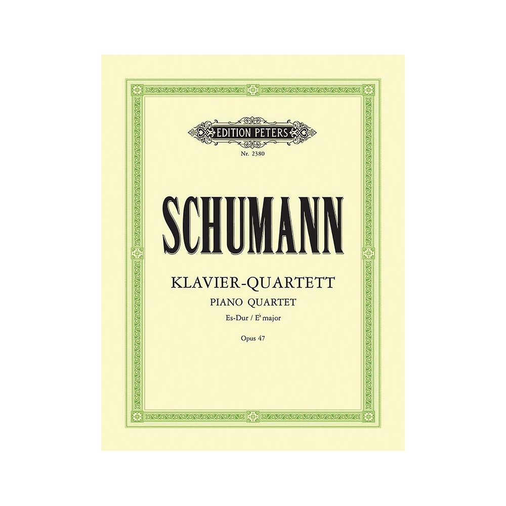Schumann, Robert - Piano Quartet in E flat Op.47