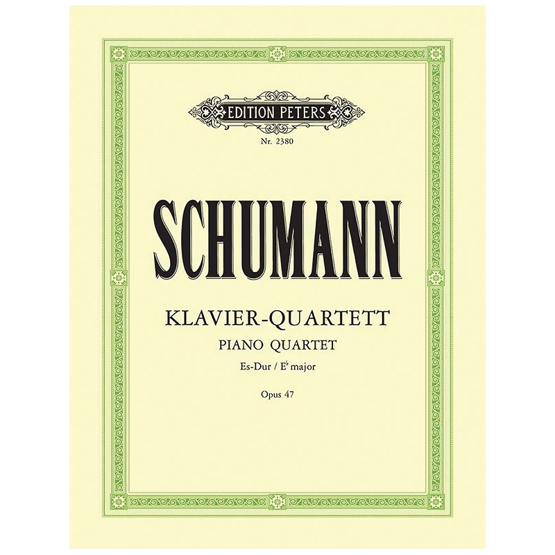 Schumann, Robert - Piano Quartet in E flat Op.47