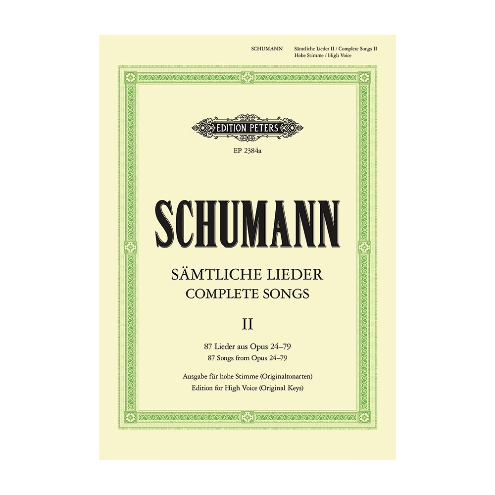 Schumann, Robert - Complete Songs Vol.2: 87 Songs