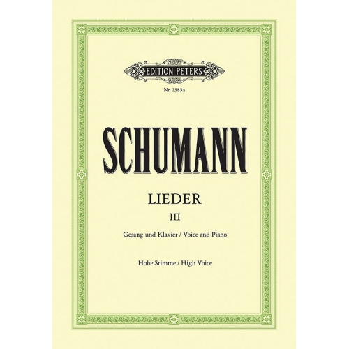 Schumann, Robert - Songs, Vol.3: 82 Songs
