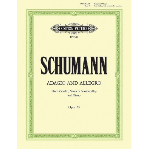 Schumann, Robert - Adagio and Allegro Op.70