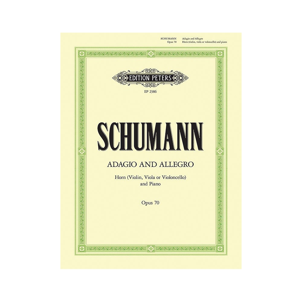 Schumann, Robert - Adagio and Allegro Op.70