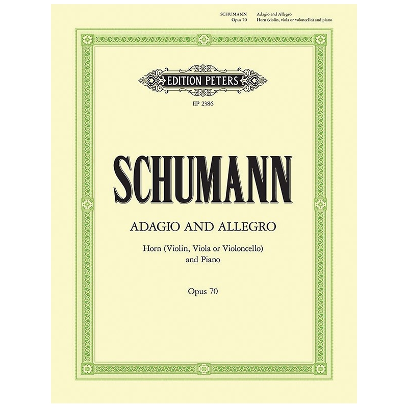 Schumann, Robert - Adagio and Allegro Op.70