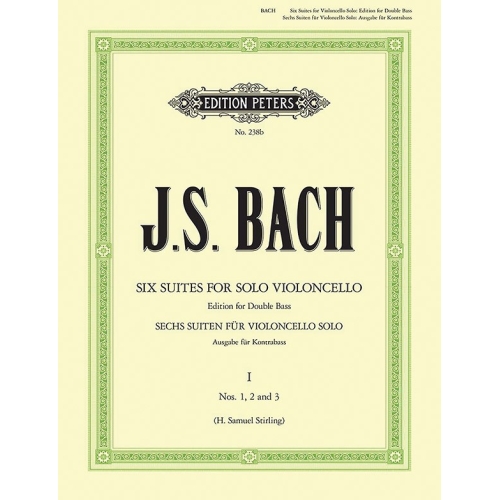 Bach, Johann Sebastian - 6 Solo Violoncello Suites BWV 1007–1012 Vol.1