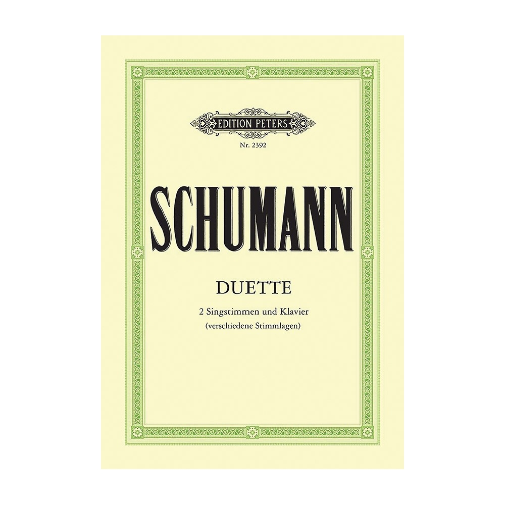 Schumann, Robert - 34 Vocal Duets