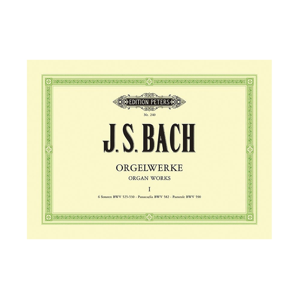 Bach, Johann Sebastian - Complete Organ Works in 9 volumes, Vol.1