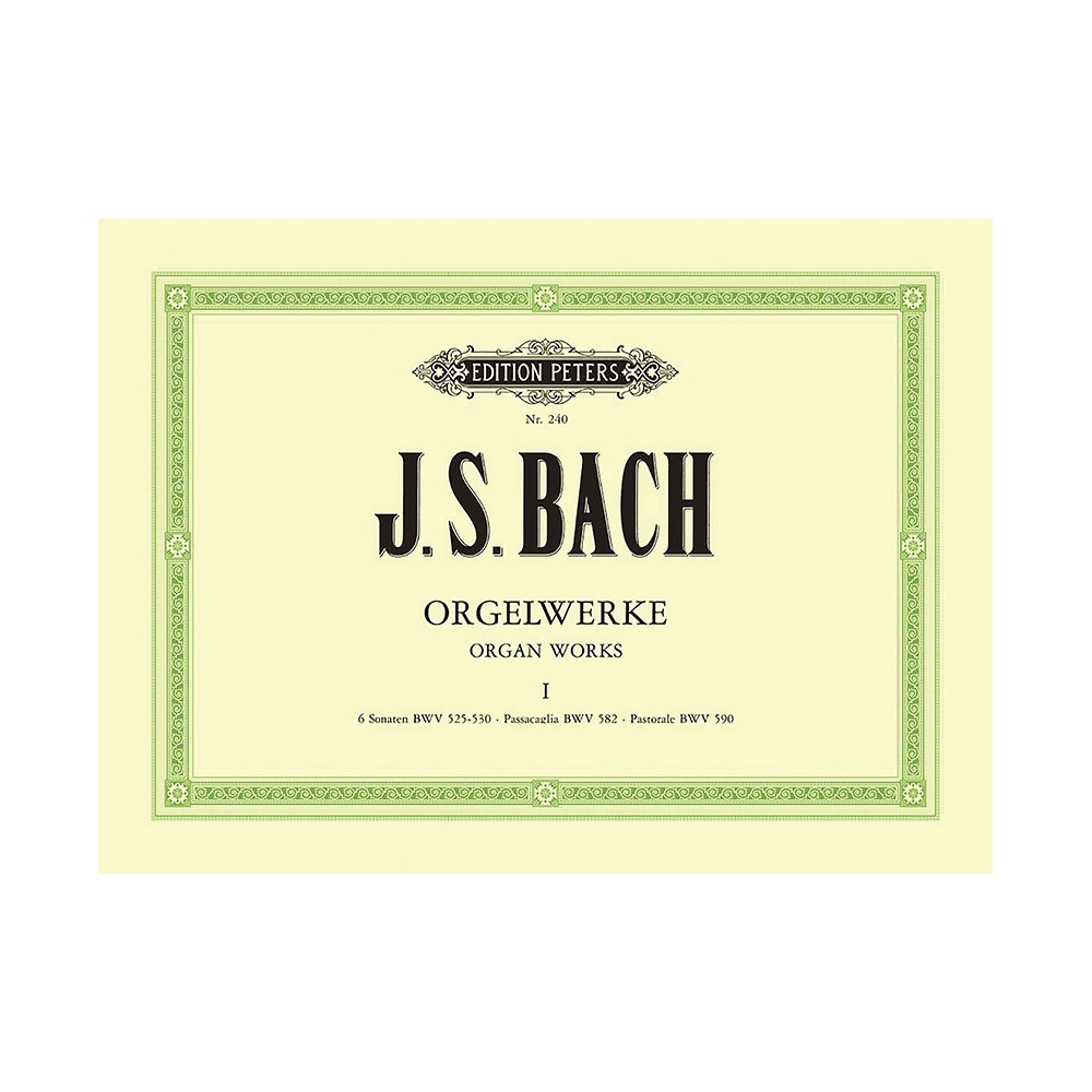 Bach, J.S - Complete Organ Works in 9 volumes, Vol.1