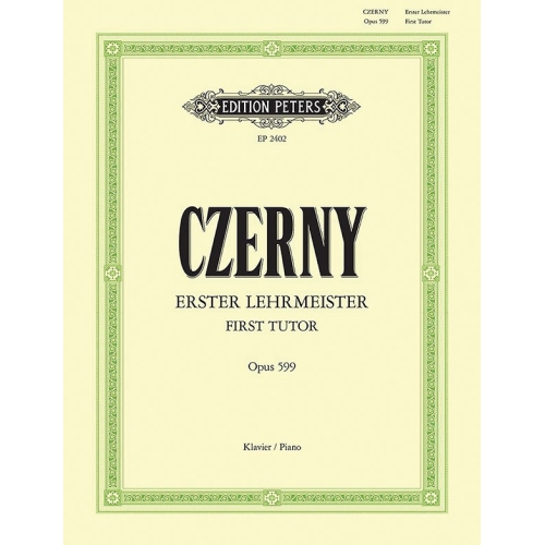 Czerny, Carl - First Tutor...