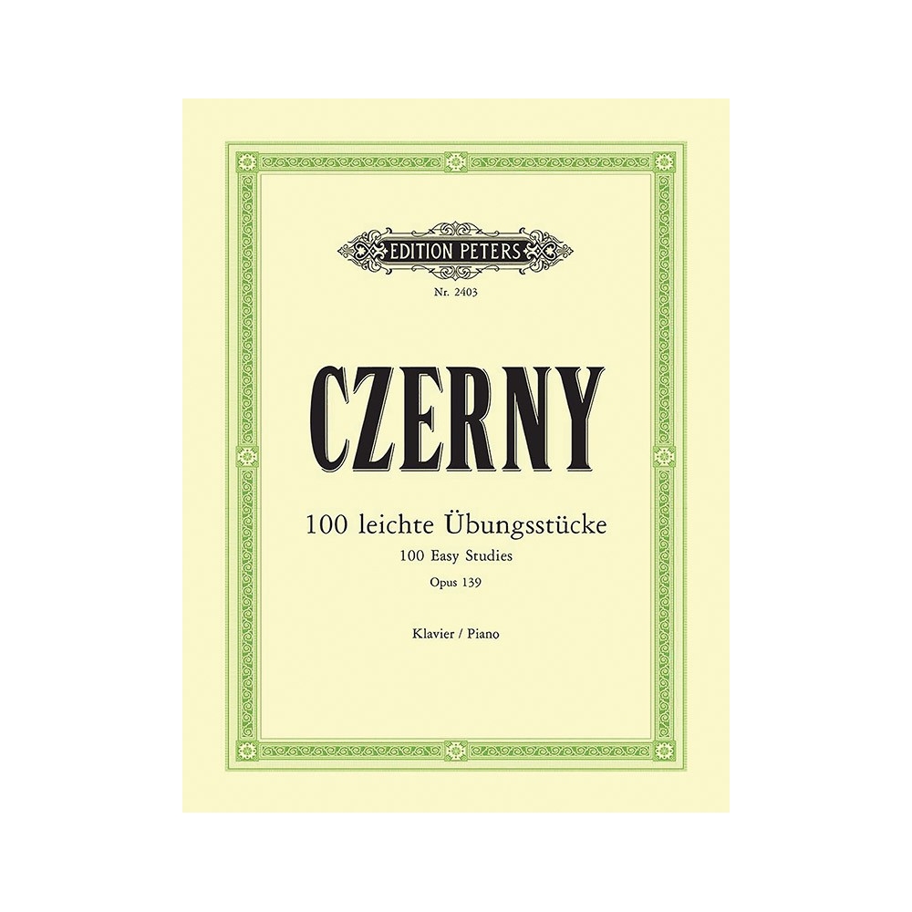 Czerny, Carl - 100 Easy Progressive Pieces without Octaves Op.139