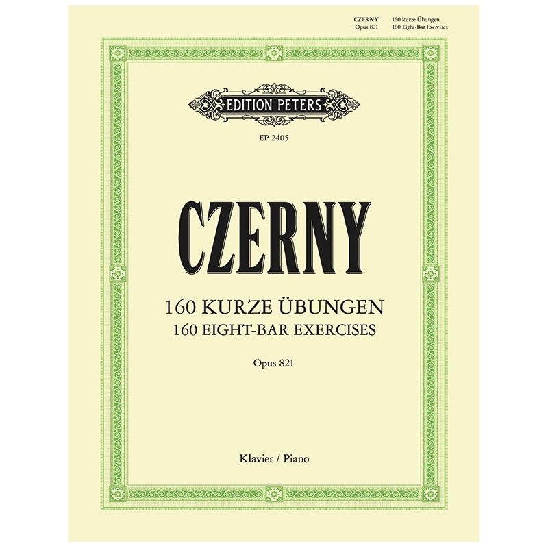 Czerny, Carl - 160 Eight-Bar Exercises Op.821