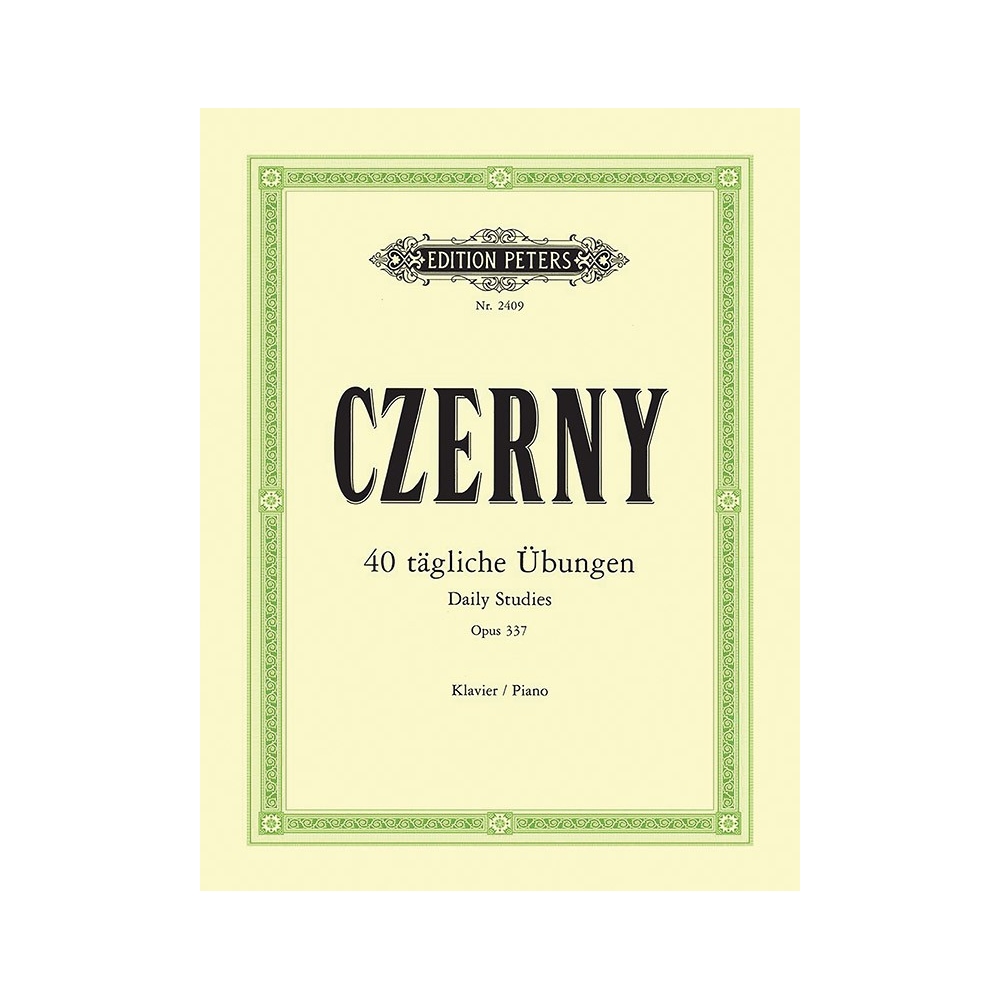 Czerny, Carl - 40 Daily Exercises Op.337