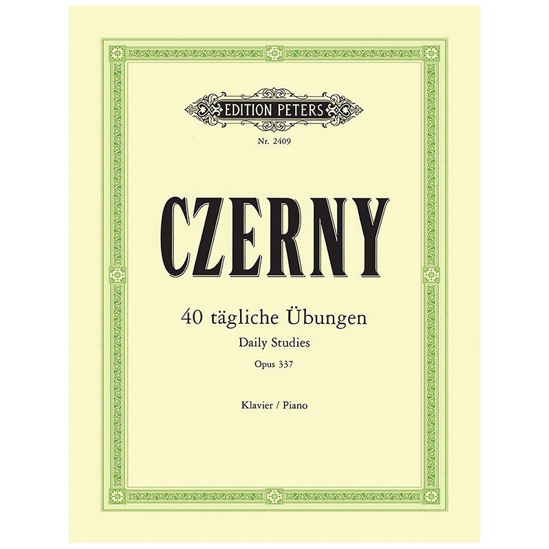 Czerny, Carl - 40 Daily Exercises Op.337