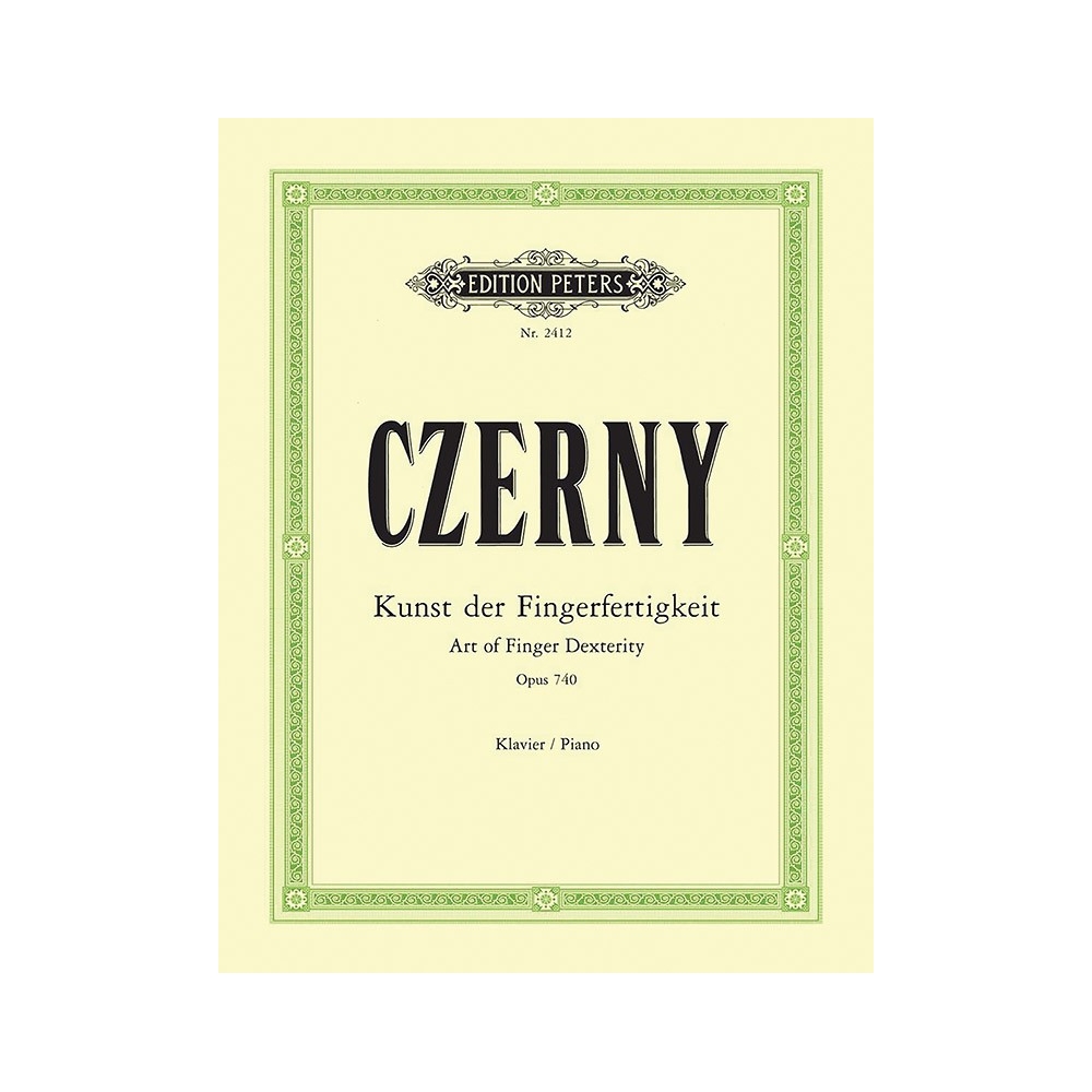 Czerny, Carl - Art of Finger Dexterity Op.740, complete