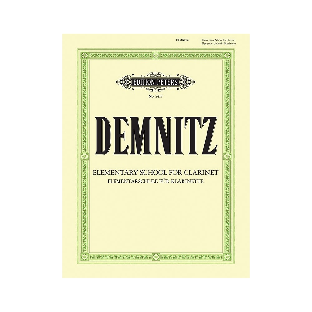 Demnitz, Friedrich - Elementary Clarinet Tutor