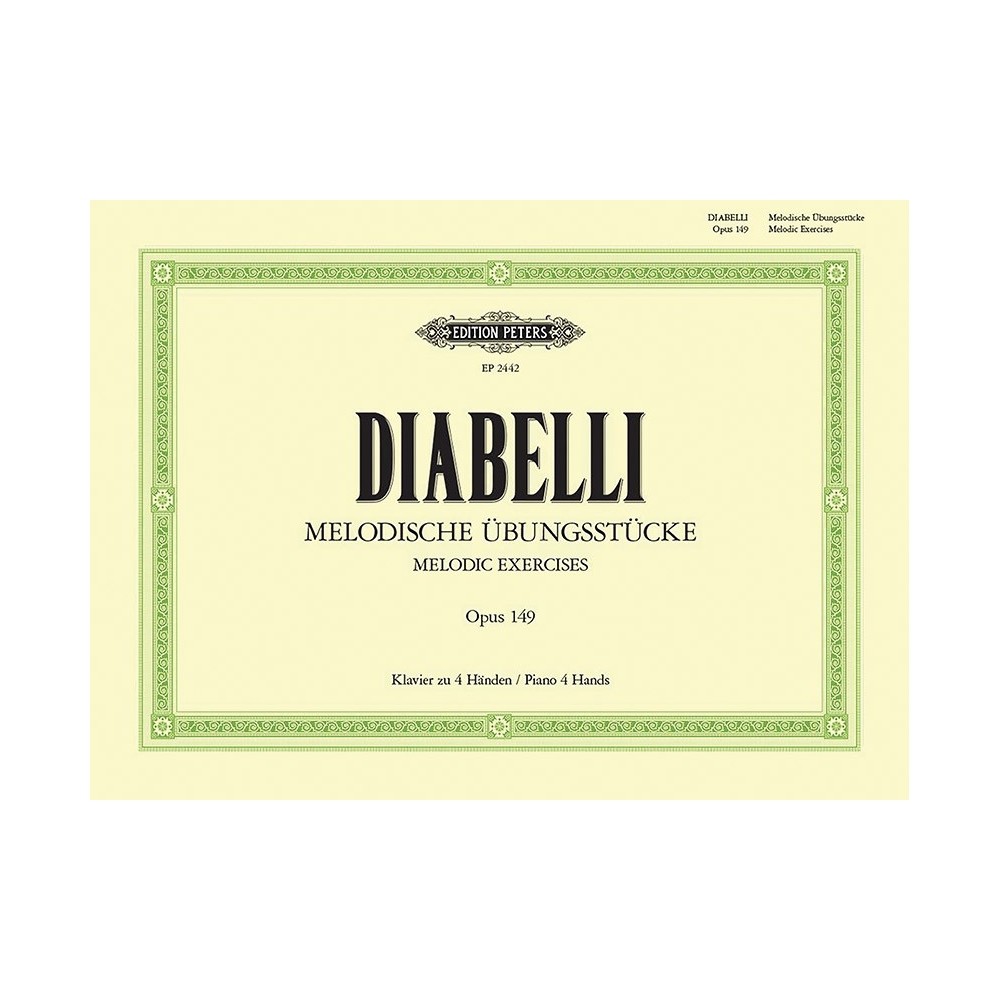 Diabelli, Anton - Melodic Exercises Op.149