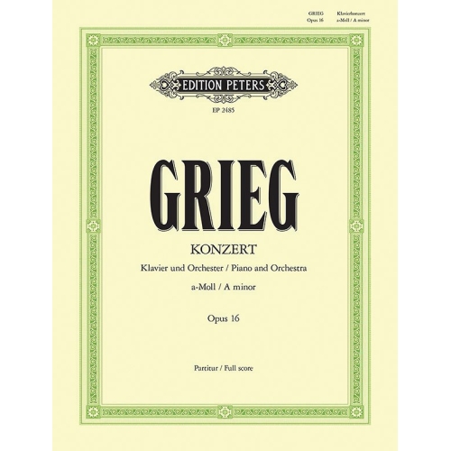Grieg, Edvard - Piano Concerto in A minor Op. 16