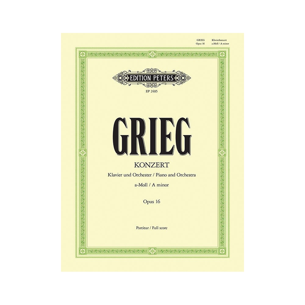 Grieg, Edvard - Piano Concerto in A minor Op. 16