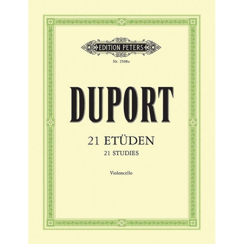 Duport, Jean-Louis - 21 Studies