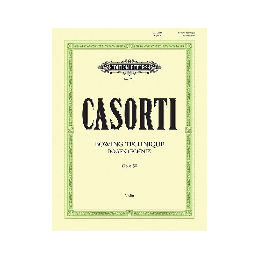 Casorti, August - Bowing Technique Op.50